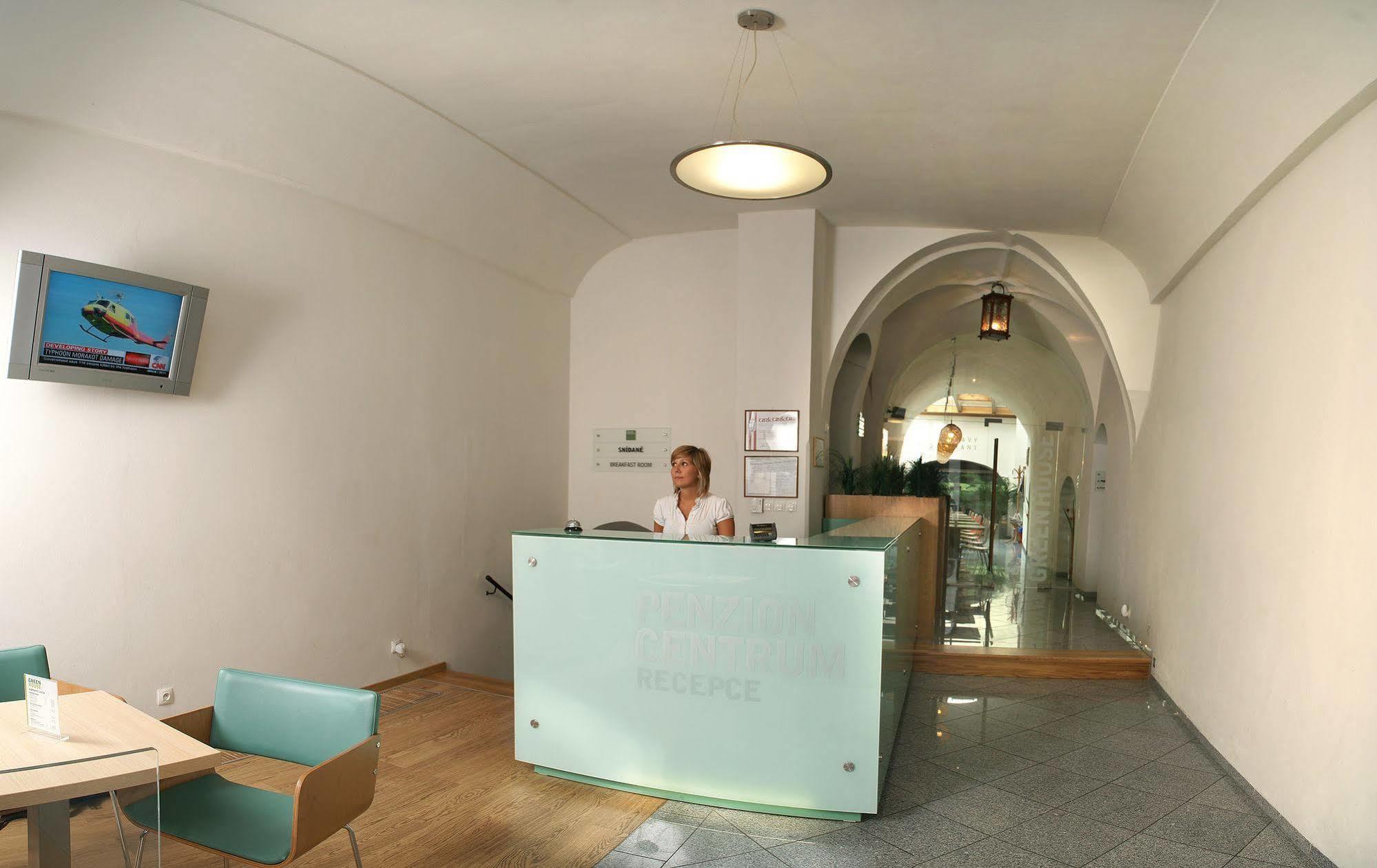 Hotel V Centru Ceske Budejovice Bagian luar foto